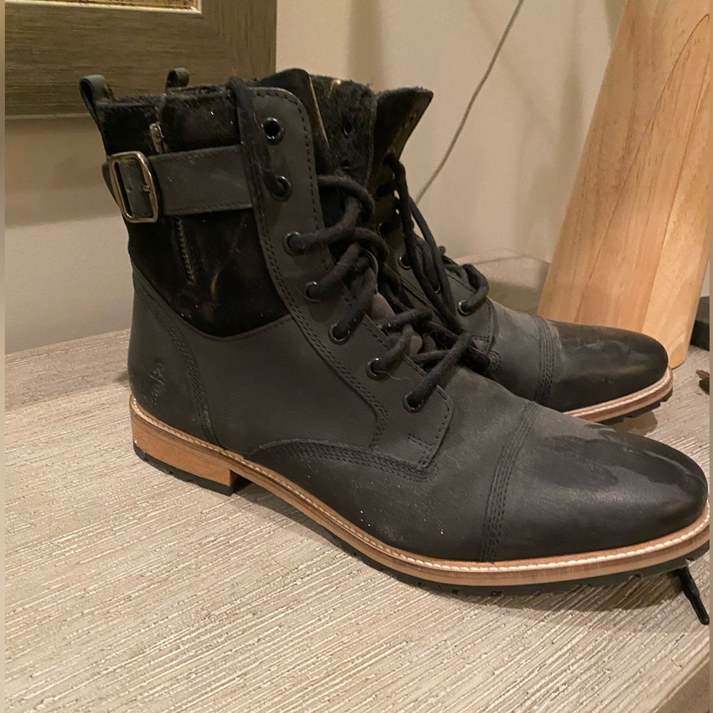 Black Combat Boots